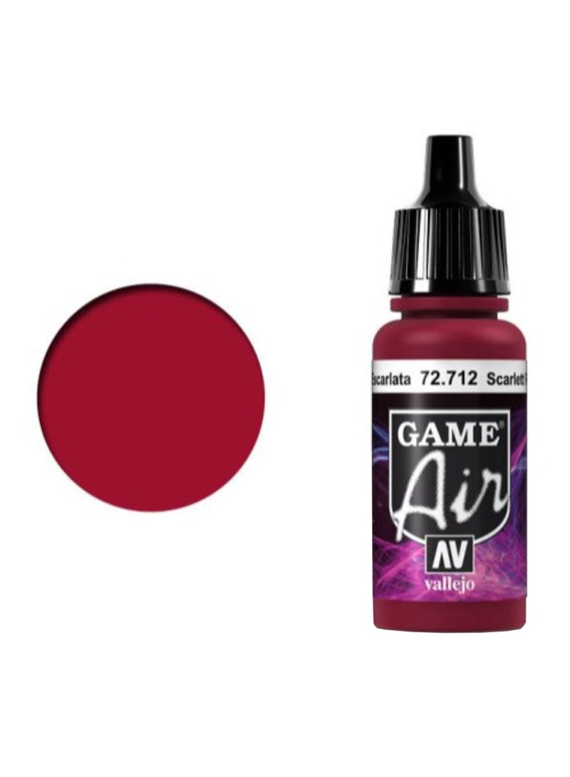 Game Air Acrylic Color Scarlett Red