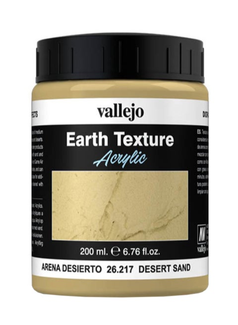 Ground Texture Acrylic Color Desert Sand