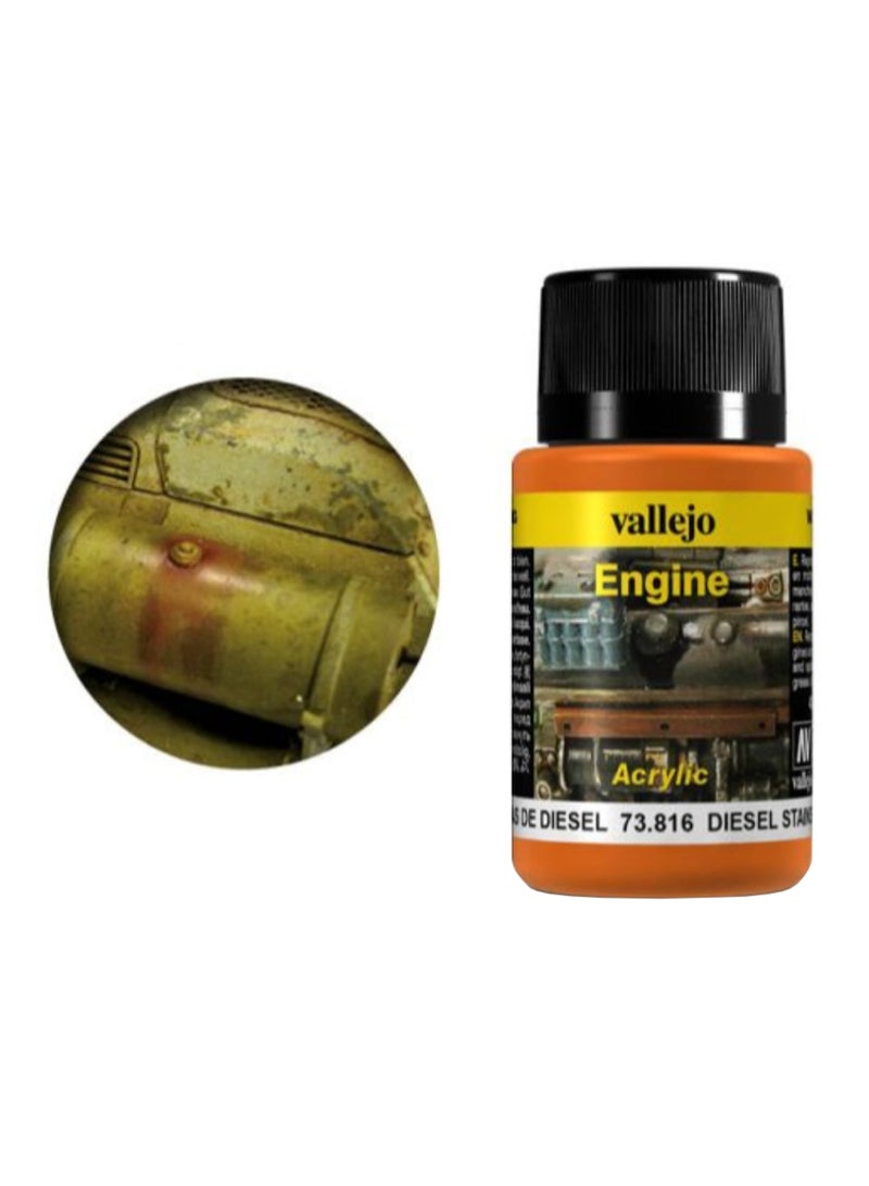 Weathering Effects Acrylic Color Diesel Stains