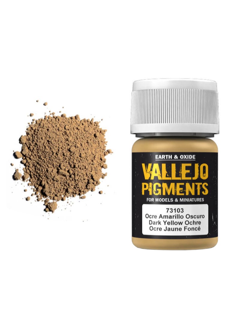 Pigments For Models And Miniatures Dark Yellow Ochre