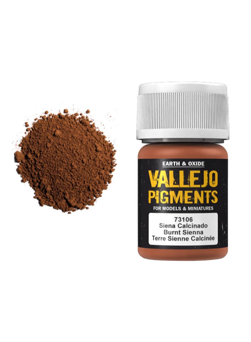 Pigments For Models And Miniatures Burnt Sienna