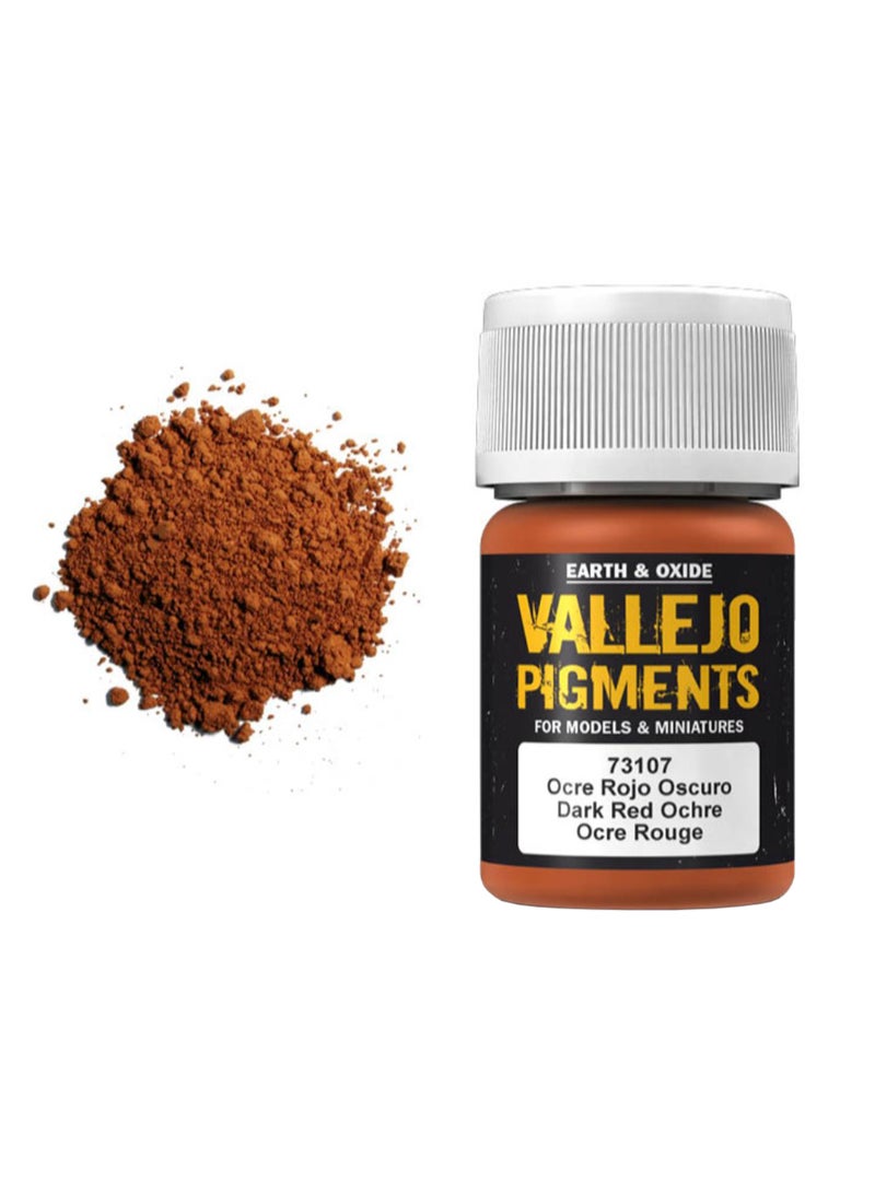 أصباغ للموديلز والمنمنمات أحمر داكن أوكر