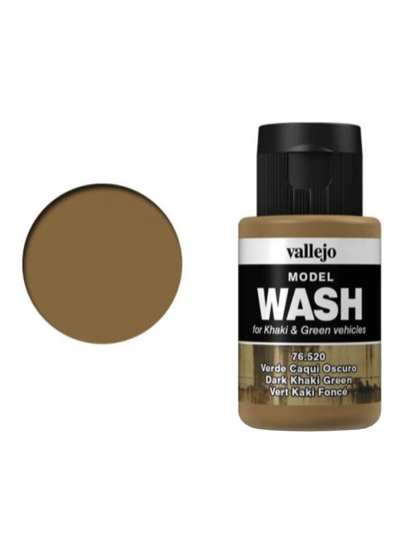 Model Wash Paint Dark Khaki Green