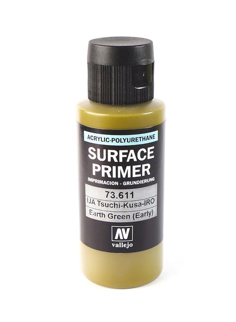 Surface Primer Acrylic Polyurethane Earth Green