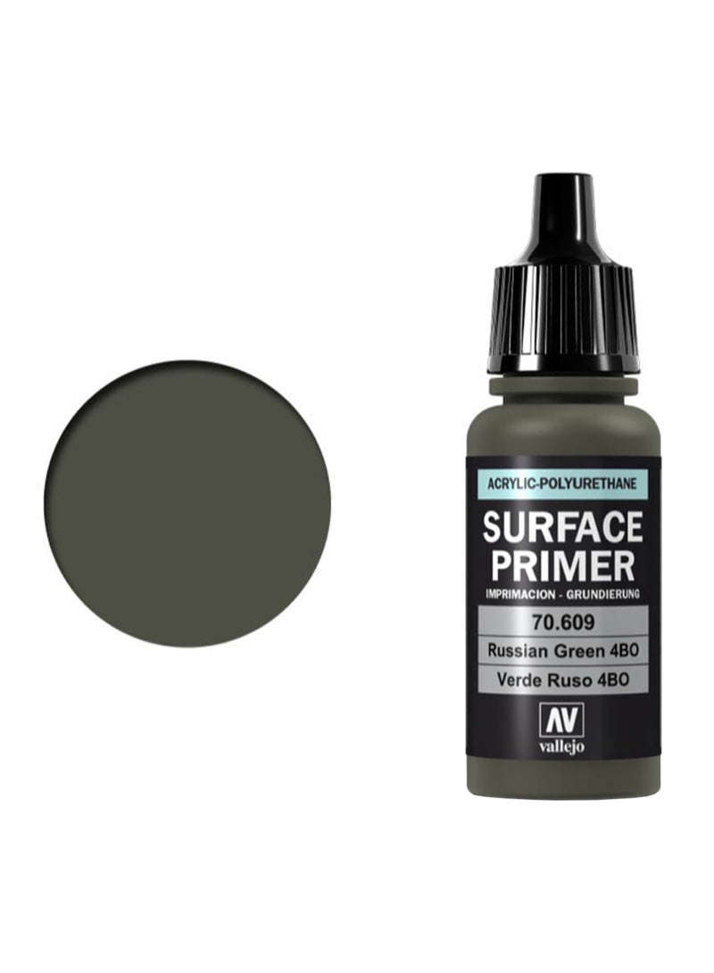 Surface Primer Acrylic Polyurethane Russian Green 4Bo