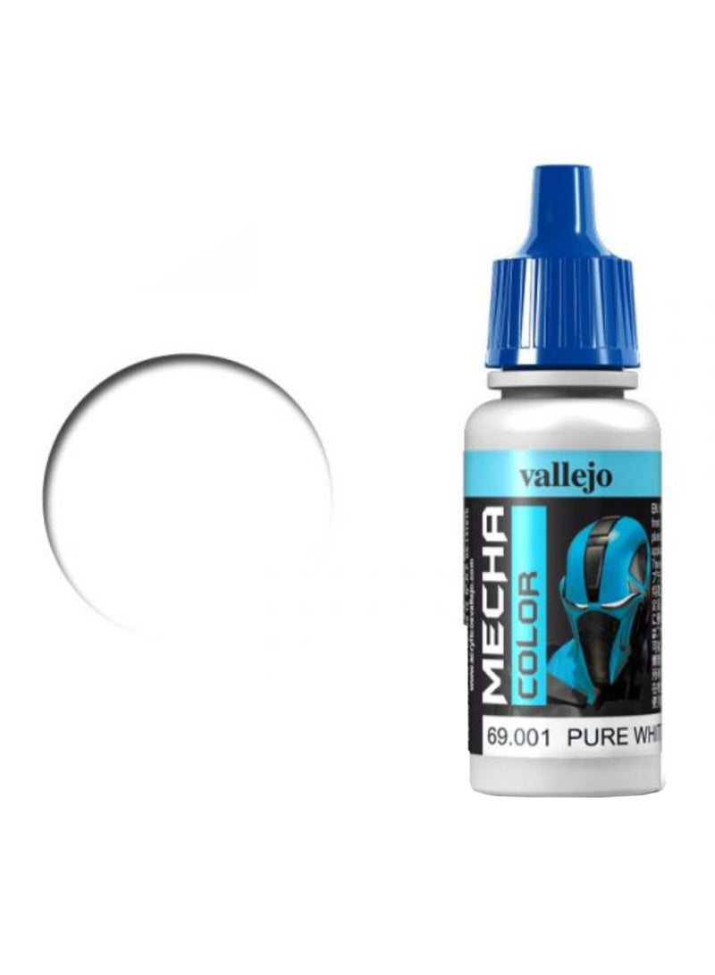 Vallejo Mecha Color Acrylic Paint Pure White 