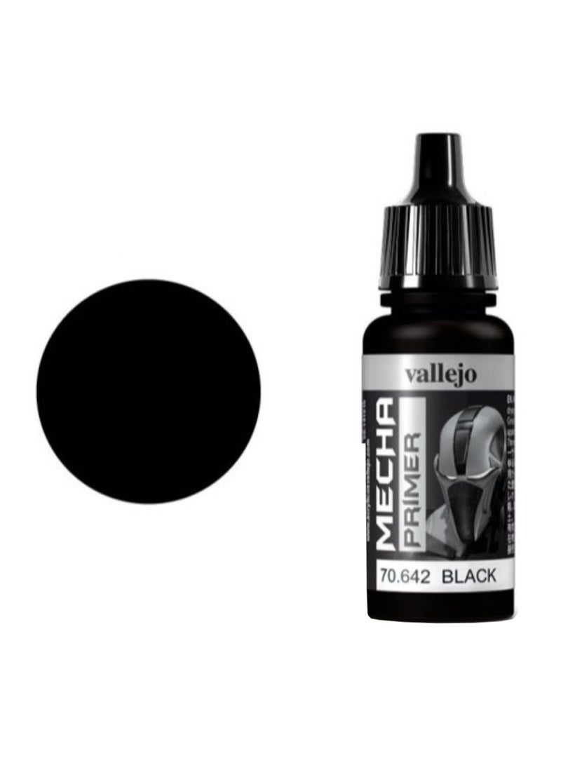 Vallejo Mecha Primer Acrylic Color Black 