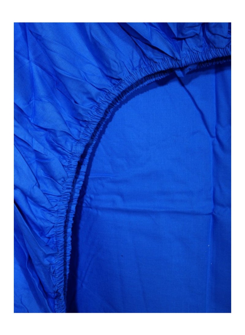 Portico New York - Percale Fitted Sheet with Pillow Case Cotton Seaport King - Image 1
