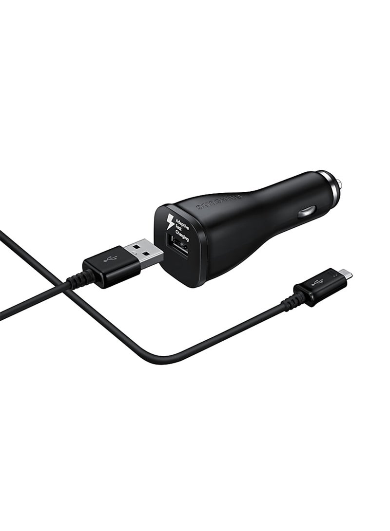 Samsung Car Battery Adapter Charger Black  - Image 1