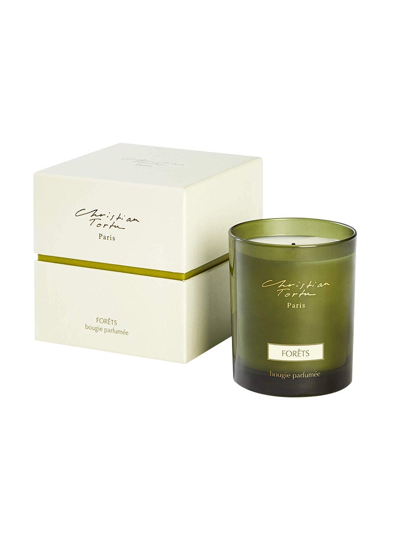 كريستيان تورتو شمعة معطرة برائحة نسيم الغابة أبيض - Image 1