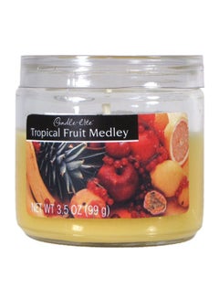 Tropical Fruit Medley Scented Candle Yellow 2.86 x 2.7 x 2.86inch - v1549867703/N20839532A_1