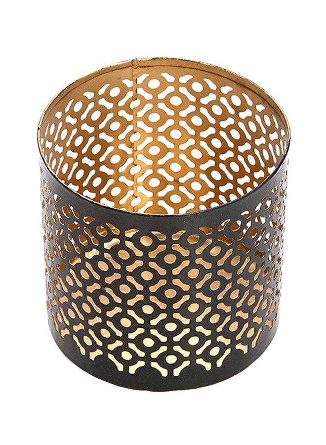 Hosley - Votive Tea Light Candle Holder Black 6.18x5.98x5.98inch - Image 1
