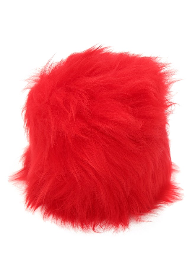 3-Piece Winter Furry Steering Wheel Gear Knob Brake Cover Set - Image 3