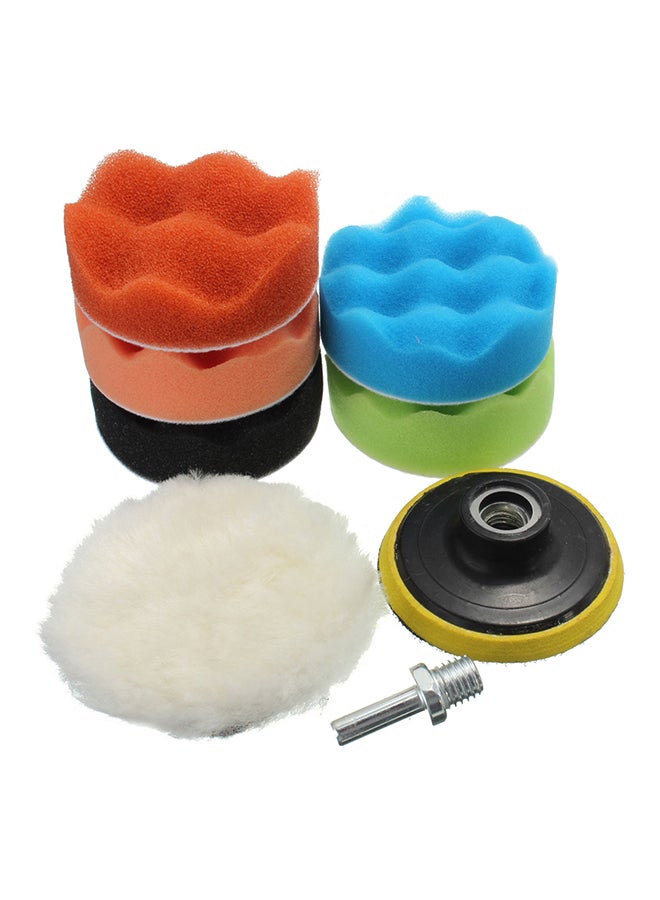 Generic 7-Piece Sponge Polishing Waxing Buffing Pads Compound Kit  - Image 1