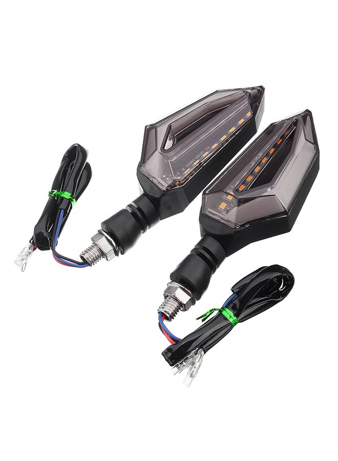 Generic Pair Of Turn Signal Light Set For Motorcycle  - Image 3