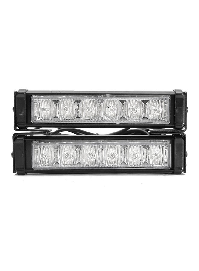 2-Piece Police Strobe Flash Light Set - Image 1