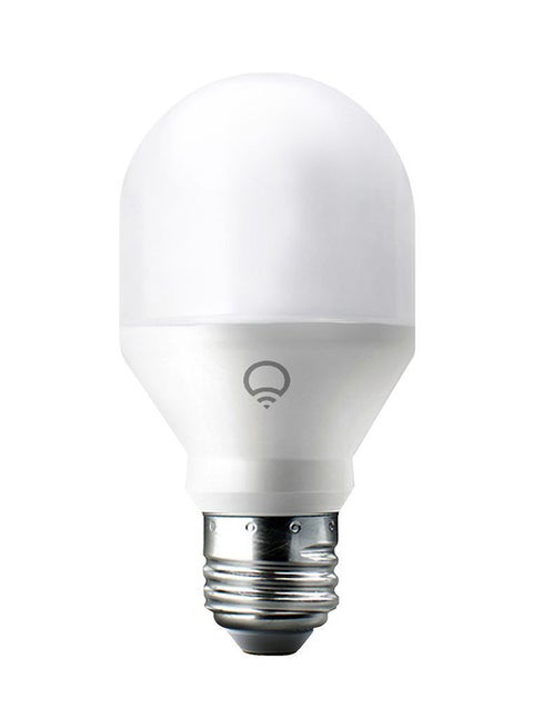 Mini Energy Saving Wi Fi Smart LED Bulb White 6x6cm