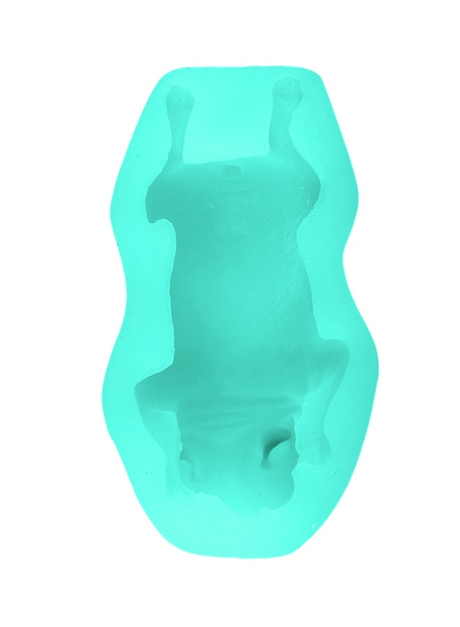 Generic - Silicone 3D Shar Pei Dog Cake Baking Mold Green 14.7cm - Image 1