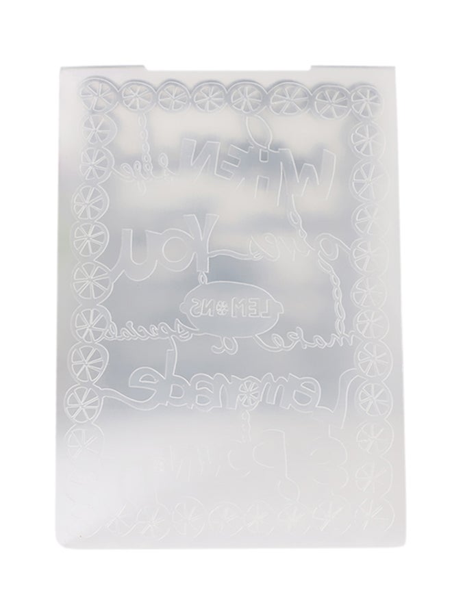 فيس مايل قالب تزيين مزخرف متعدد الألوان 17سم - Image 3