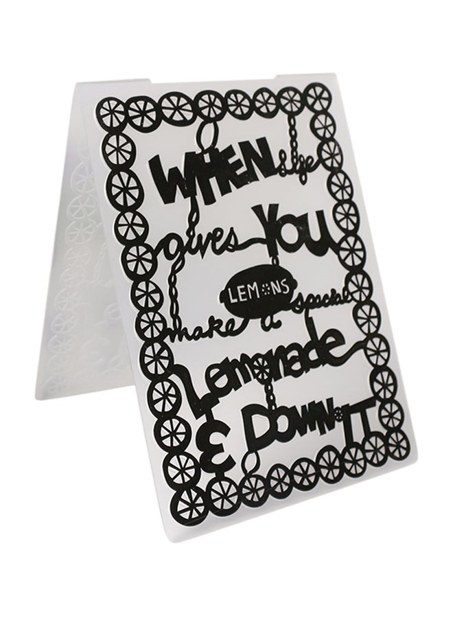 فيس مايل قالب تزيين مزخرف متعدد الألوان 17سم - Image 2