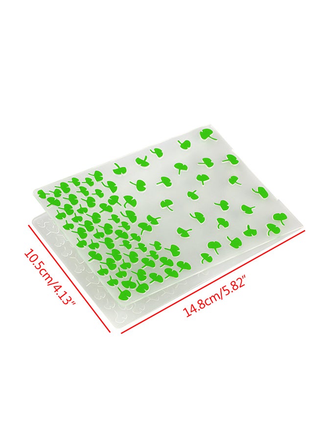 فيس مايل مجلد بقوالب لتزيين الكيك من البلاستيك المحكم متعدد الألوان 17سم - Image 2