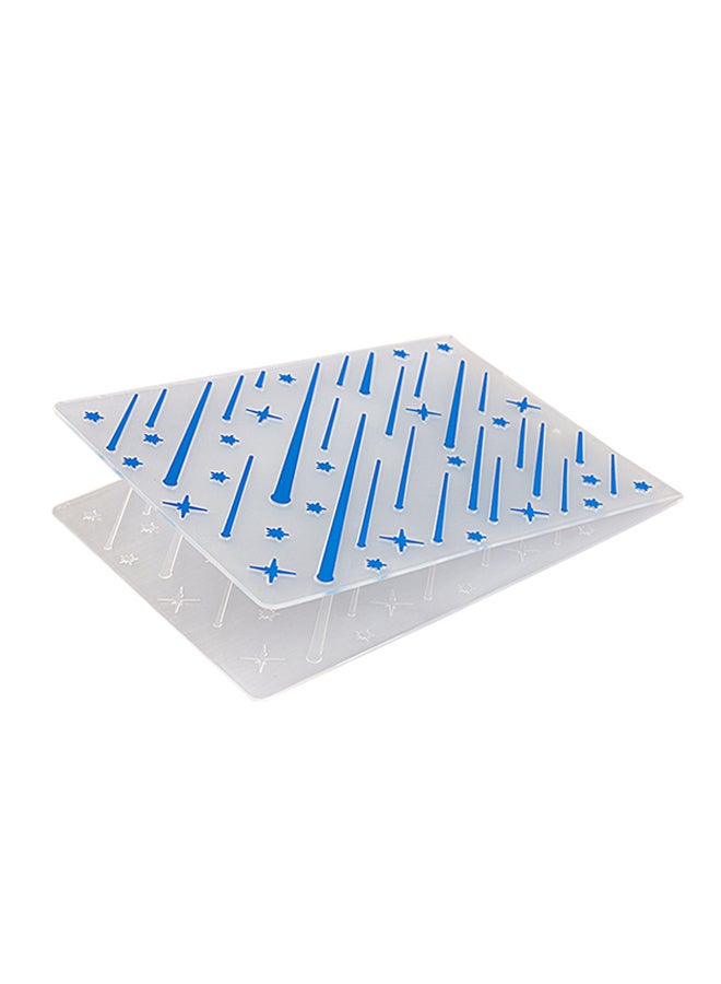 فيس مايل مجلد بقوالب لتزيين الكيك من البلاستيك المحكم متعدد الألوان 17سم - Image 4