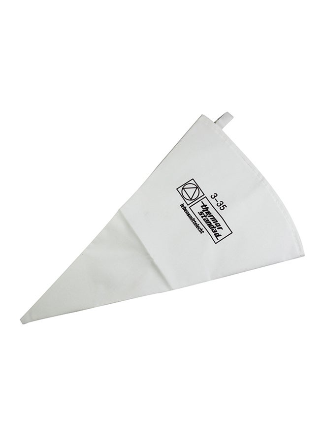 facemile Reusable Cotton Cloth Pastry Bag White 32cm  - Image 1