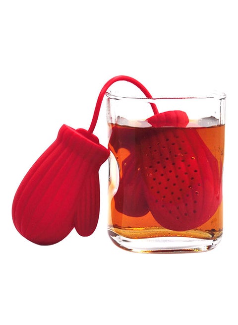 Silicone Tea Infuser Red 0.052kg