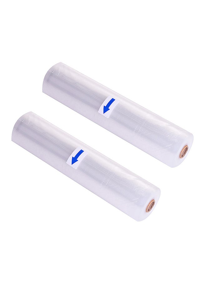 Generic 2-Piece Multifunctional Vacuum Sealing Bags Clear 565grams  - Image 1