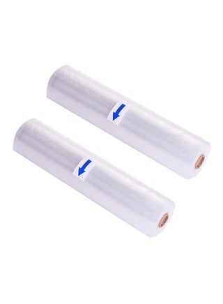 2-Piece Multifunctional Vacuum Sealing Bags Clear 195grams - v1549882608/N20743113A_1