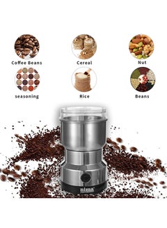 Generic Stainless Steel Multifunctional Mini Electric Grinder Silver/Clear 502grams  - Image 5