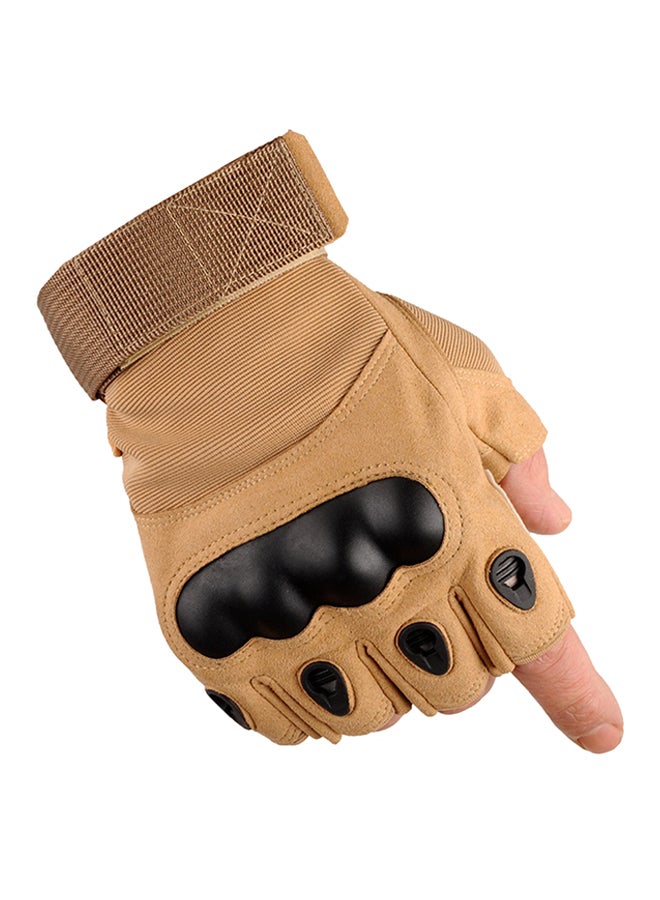 Generic Hard Knuckle Tactical Gloves - L L  - Image 2