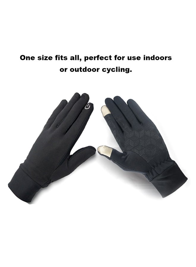 Generic Anti-Slip Fullfinger Gloves - L L  - Image 2