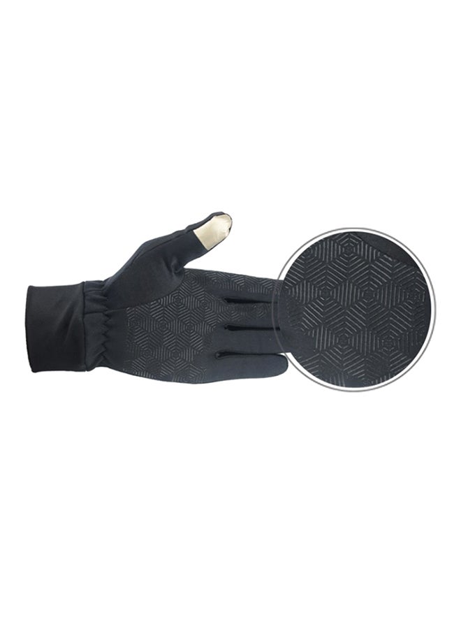 Generic Anti-Slip Fullfinger Gloves - L L  - Image 3