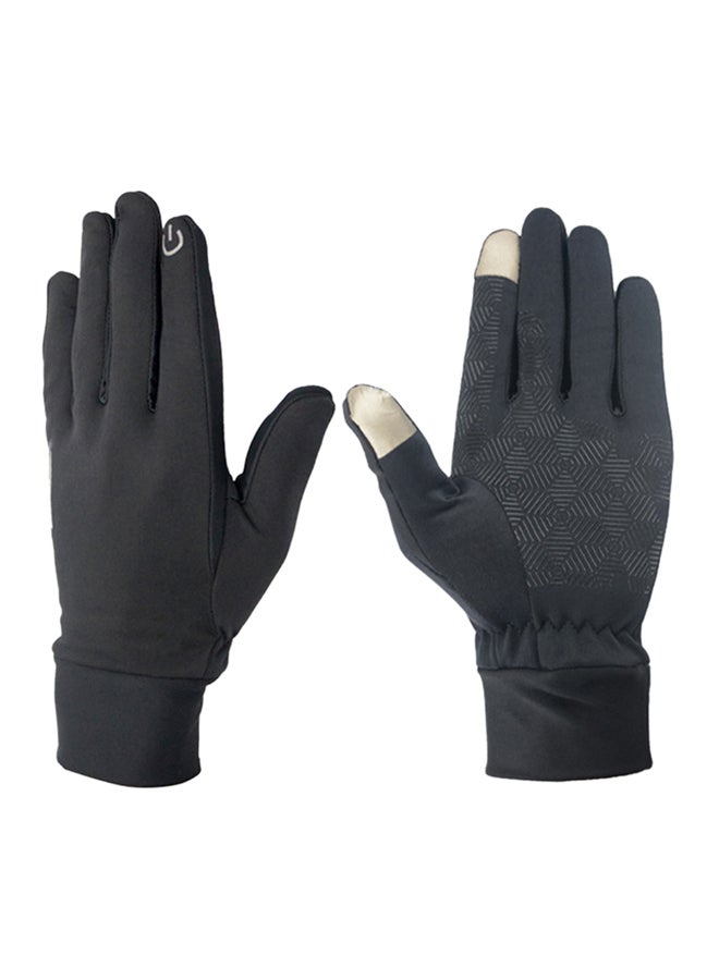 Generic Anti-Slip Fullfinger Gloves - L L  - Image 1