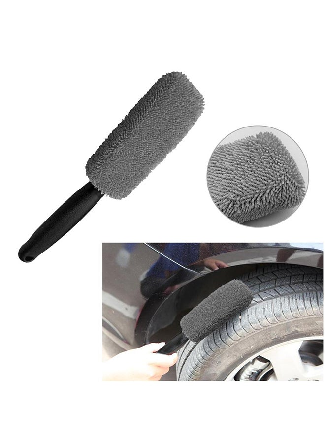 Generic Wheel Rim Brush Plastic Handle Cleaning Brush  - Image 2