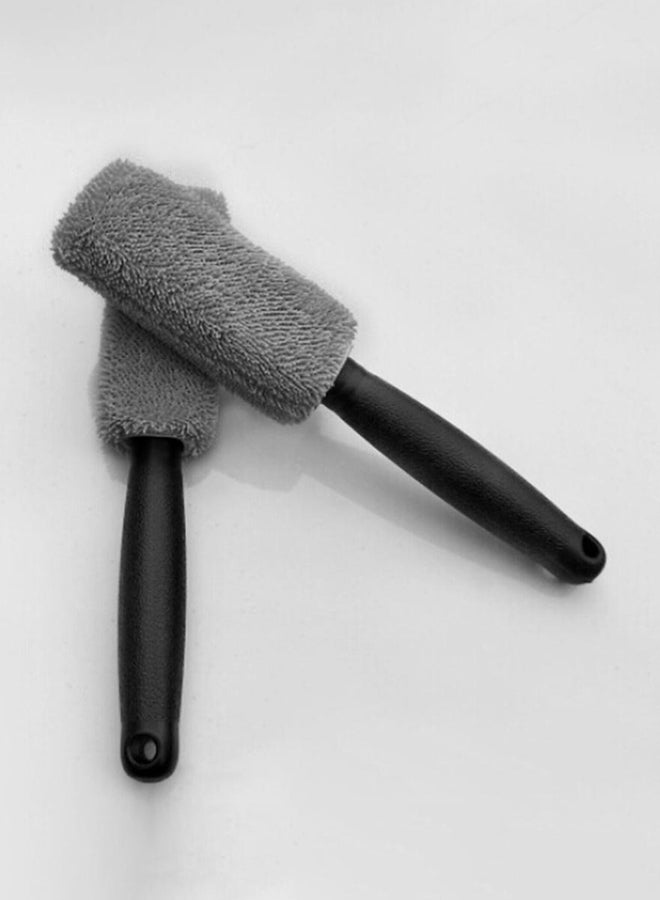 Generic Wheel Rim Brush Plastic Handle Cleaning Brush  - Image 3
