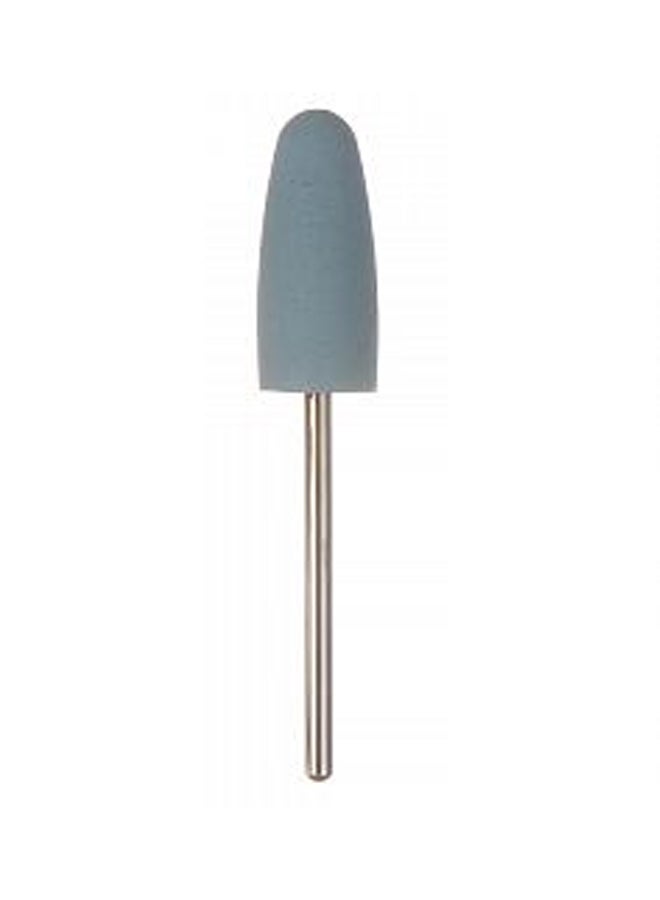 رأس ثقب لبرد الأظافر فضي رمادي