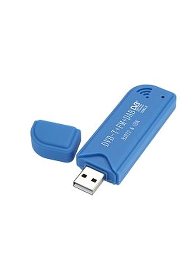 عصا تلفزيون رقمية بمنفذ USB 2.0 V1315 أبيض/أسود/أزرق - Image 2