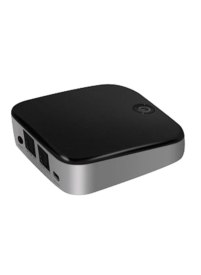 Generic - 2-In-1 Bluetooth Audio Transmitter And Receiver Black/Silver - Image 1