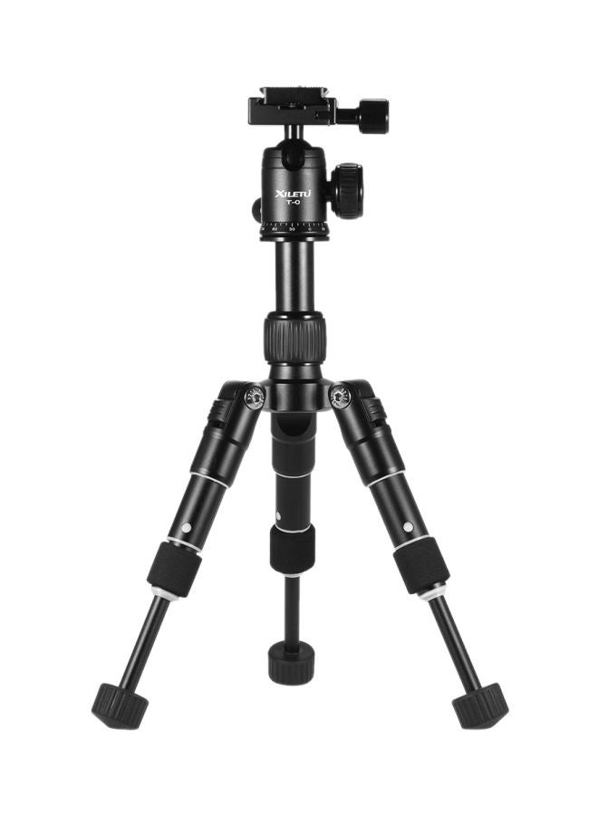 Ultra Compact Tripod Kit With Ball Head For Canon Nikon DSLR Camera Black