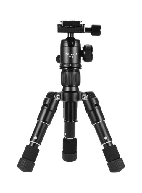 Ultra Compact Tripod Kit With Ball Head For Canon Nikon DSLR Camera Black