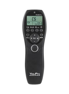 YP-870 Shutter Release Transmitter And Receiver Remote For Sony Cameras Black