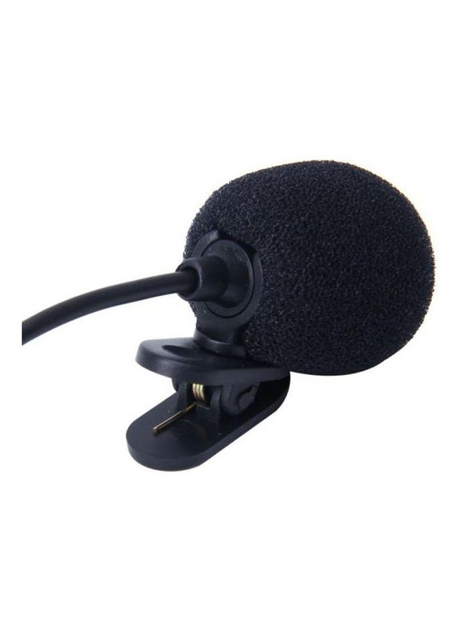 Clip-on Lapel Wired Microphone 182.29907188.18 Black - Image 1