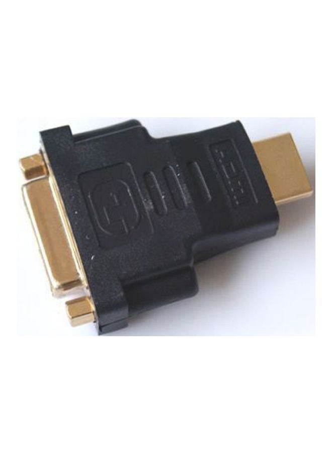HDMI Male To DVI-D Male Converter Adapter For LCD Monitor Black - Image 2