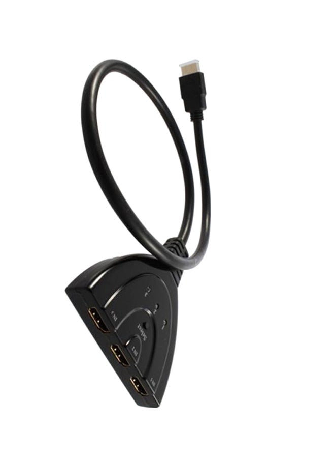 Generic - 3 Port 4K HDMI Switch Splitter Black - Image 1