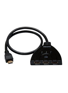 3-Port 4K HDMI Switch Splitter Black - v1549891022/N21034568A_1