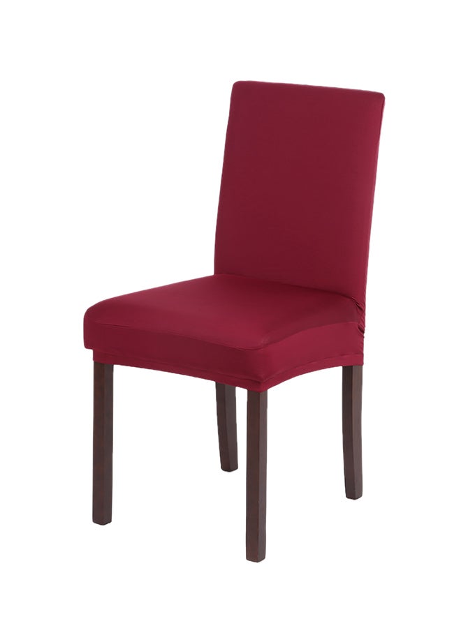 Generic Spandex Chair Cover Burgundy 0.151kg  - Image 2