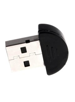 Generic Bluetooth 2.0 USB Dongle Black  - Image 1