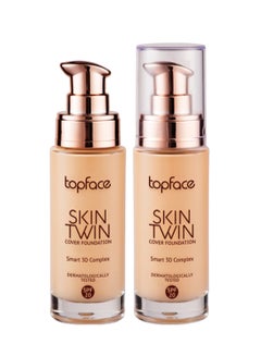 topface Skin Twin Cover Foundation Smart 3D Complex 07 Cream  - Image 1
